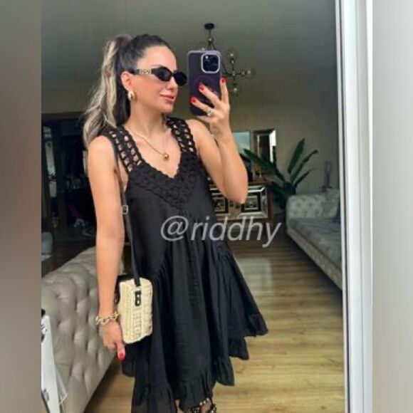 Zara mini slip dress NWT - Picture 1 of 7